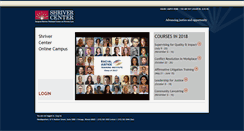Desktop Screenshot of courses.povertylaw.org