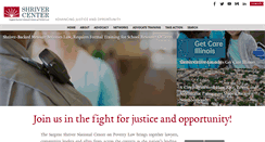 Desktop Screenshot of povertylaw.org